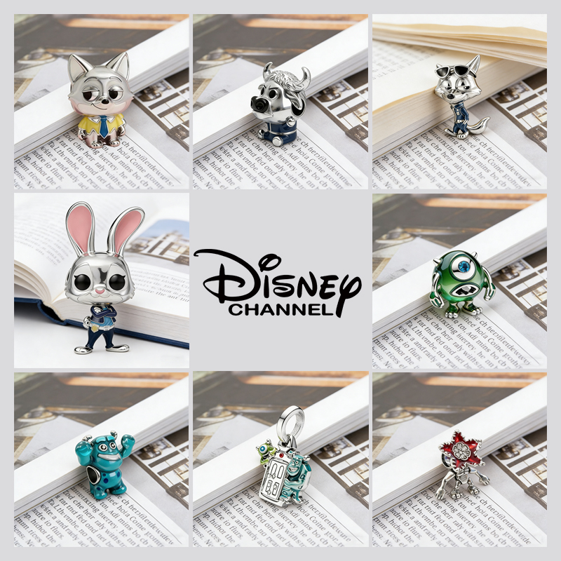Nick'S Jewelry & Watches Reviews - Original Charm Beads,Disney,Zootopia,Nick,Judy,Chief Bogo, Pixar Mike