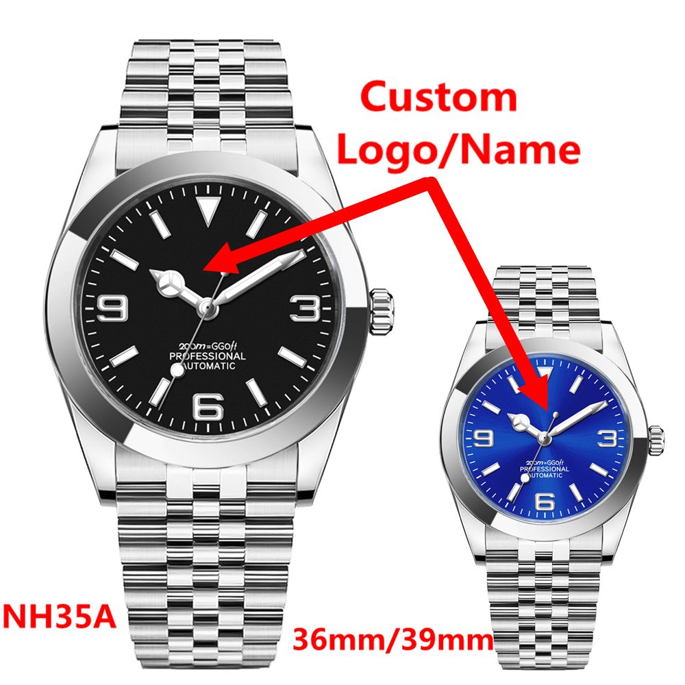 Jewellery Watches - Custom Logo Luxury NH35 Watch Women