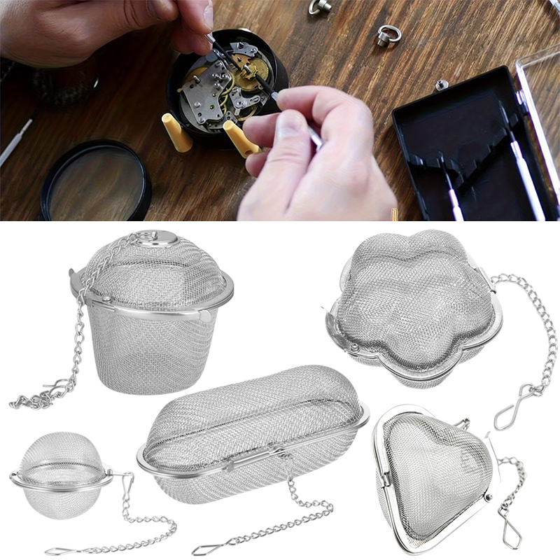 Jewelry Eyewear Watches & Accessories - 🌟Stainless Steel Watch Cleaner Mesh Basket
