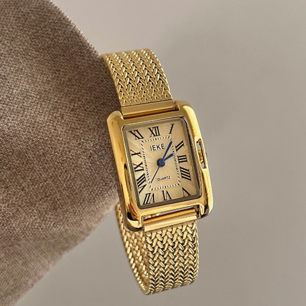 Jewelry Watches Luxury - Fashion temperament minimalist luxury retro square