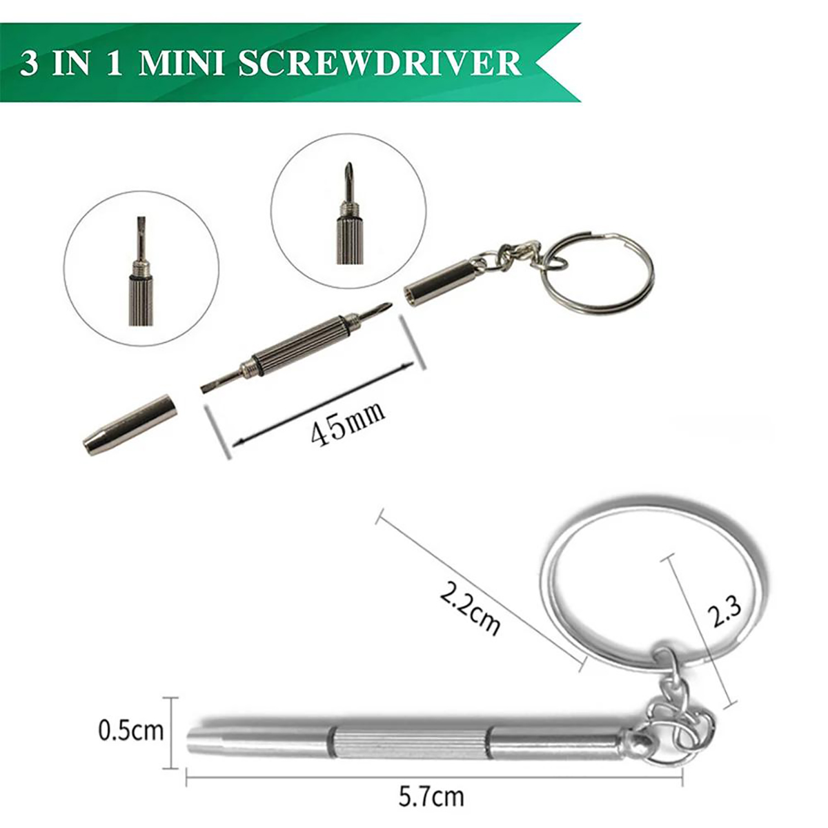 1/2PCS Precision 3 in1 Screwdr - Jewelry Like Watches avis et prix