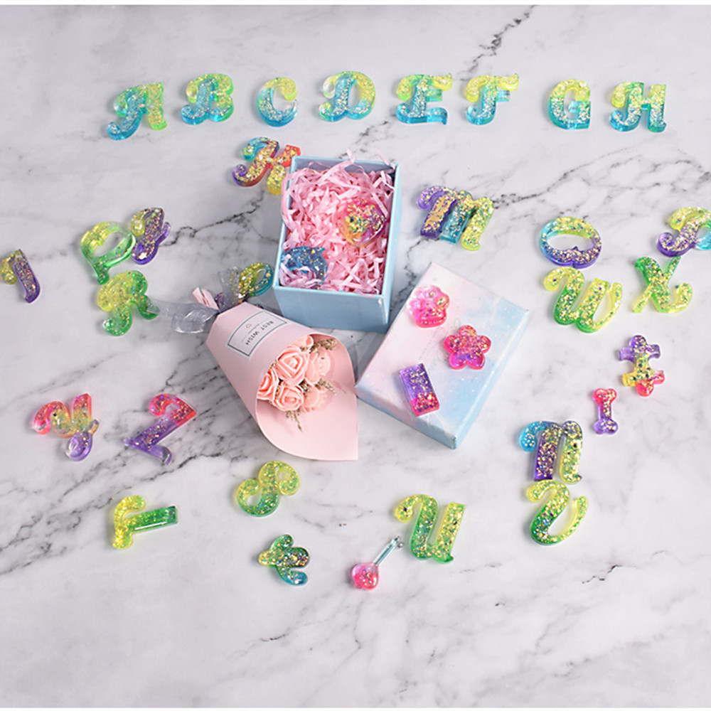 Alphabet Epoxy Resin Silicone  - Jewelry Quotes avis et prix