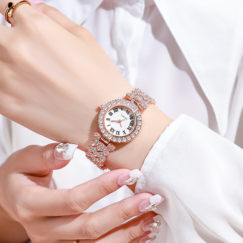 5PCS Luxury Rhinestone Women's - Jewelry Watches Luxury avis et prix