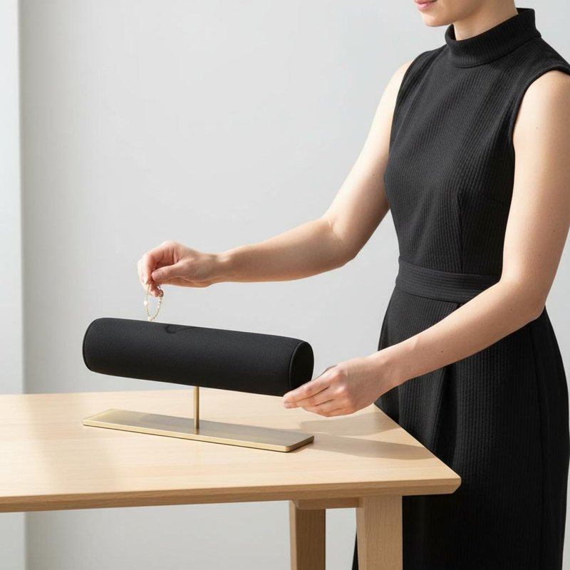 Horizontal-Bar Jewelry Stand I - Jewelry Watches Luxury avis et prix