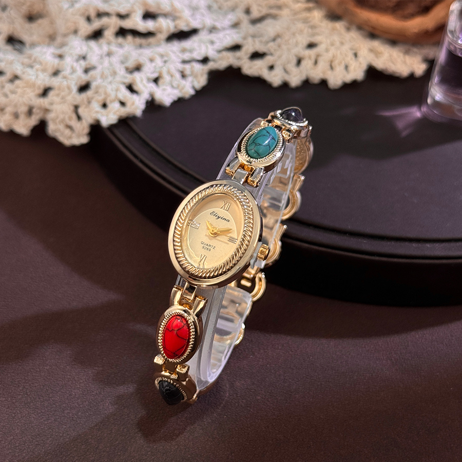Femme Quartz Watch with Colore - Jewelry Watches Vintage avis et prix