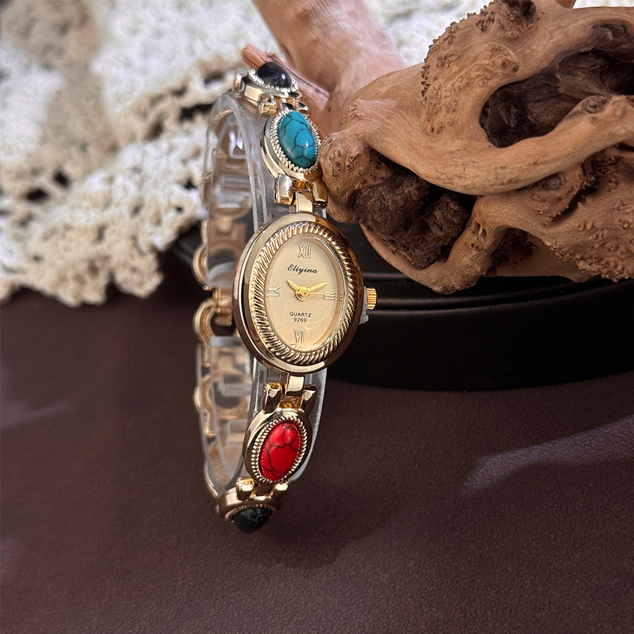 Femme Quartz Watch with Colore - Jewelry Watches Vintage avis et prix
