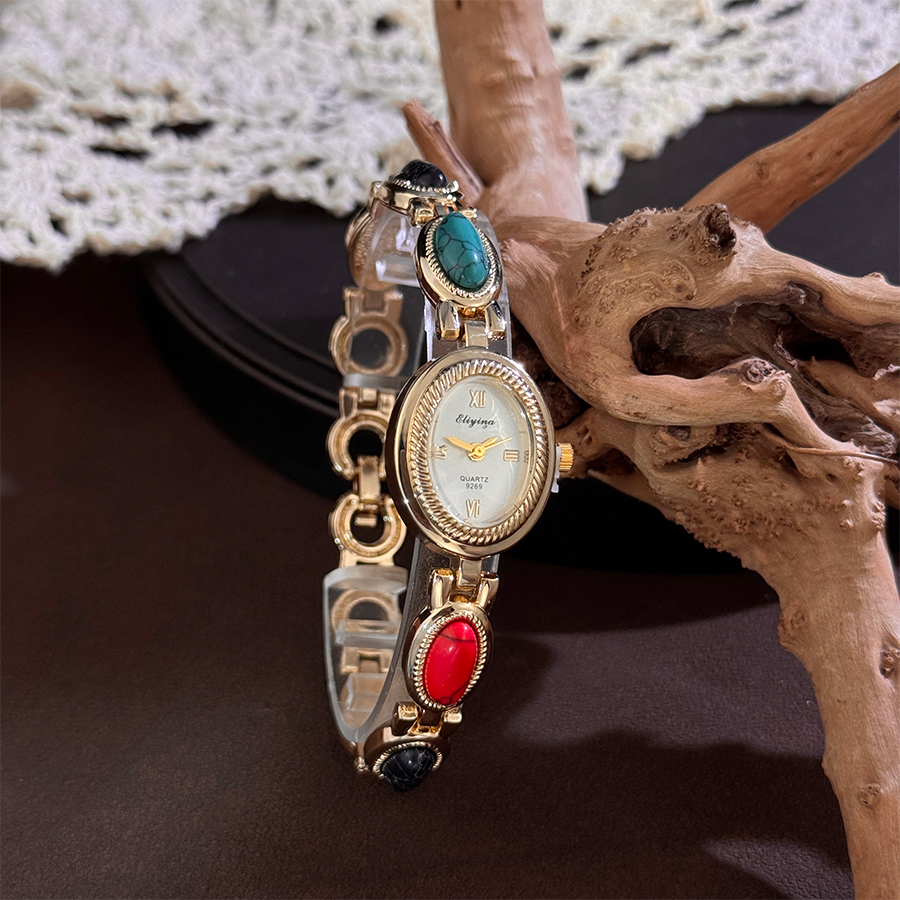Femme Quartz Watch with Colore - Jewelry Watches Vintage avis et prix