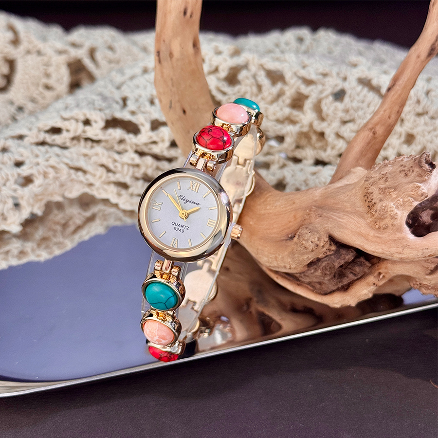 Femme Quartz Watch with Colore - Jewelry Watches Vintage avis et prix