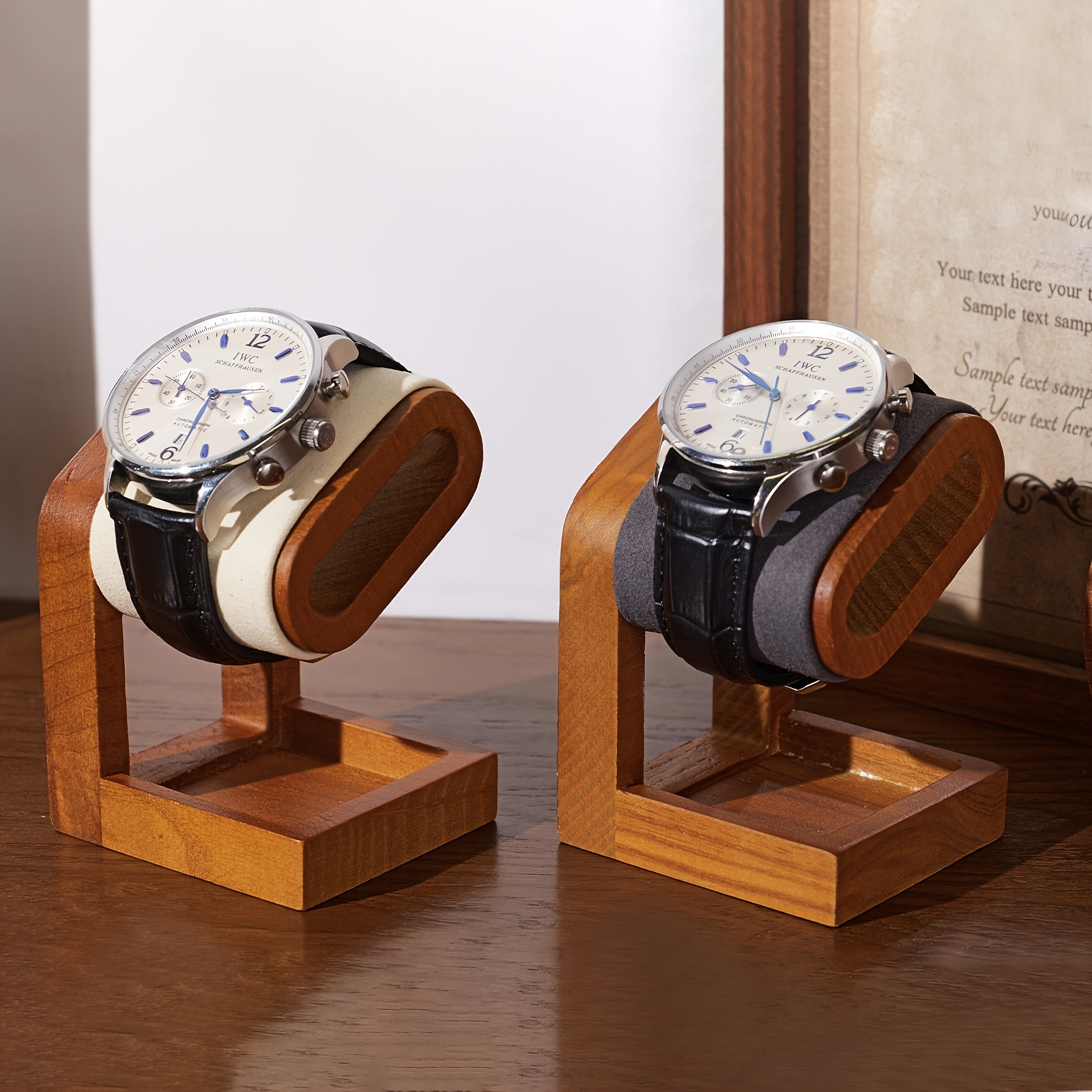 Wooden Watch Display Stand Lux - Jewelry And Watches Store avis et prix