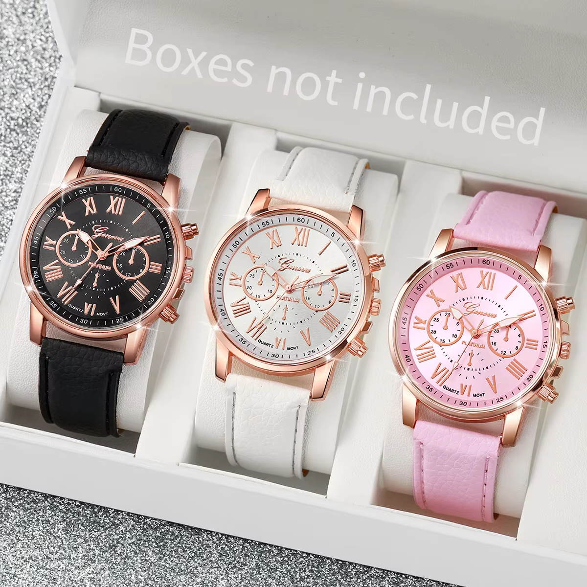 3/5PCS Women's Watch Fashion R - Jewelry Like Watches avis et prix