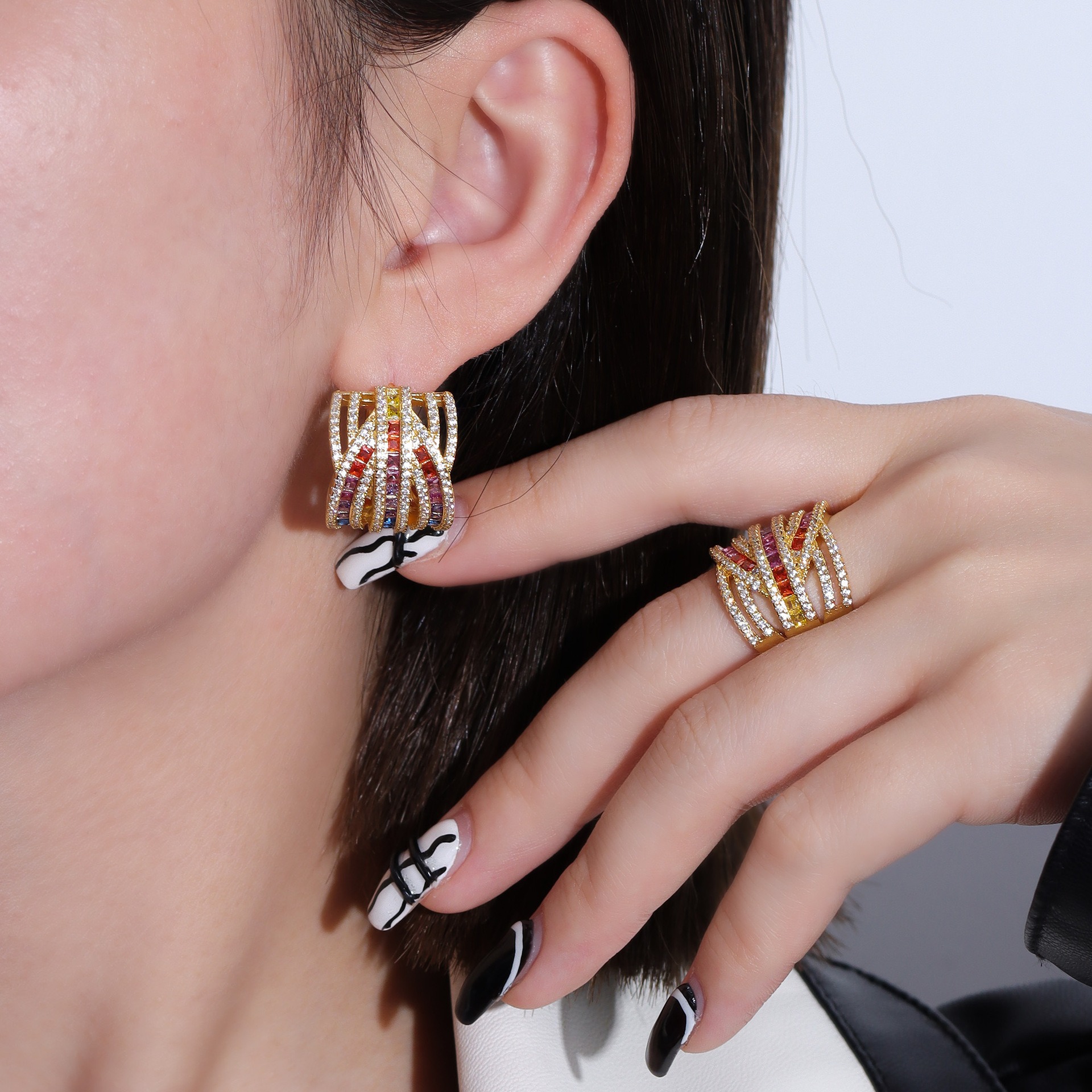 Colorful Ring for Women sparli - Eve Jewelry & Watches Distribuidor Oficial Rolex avis et prix