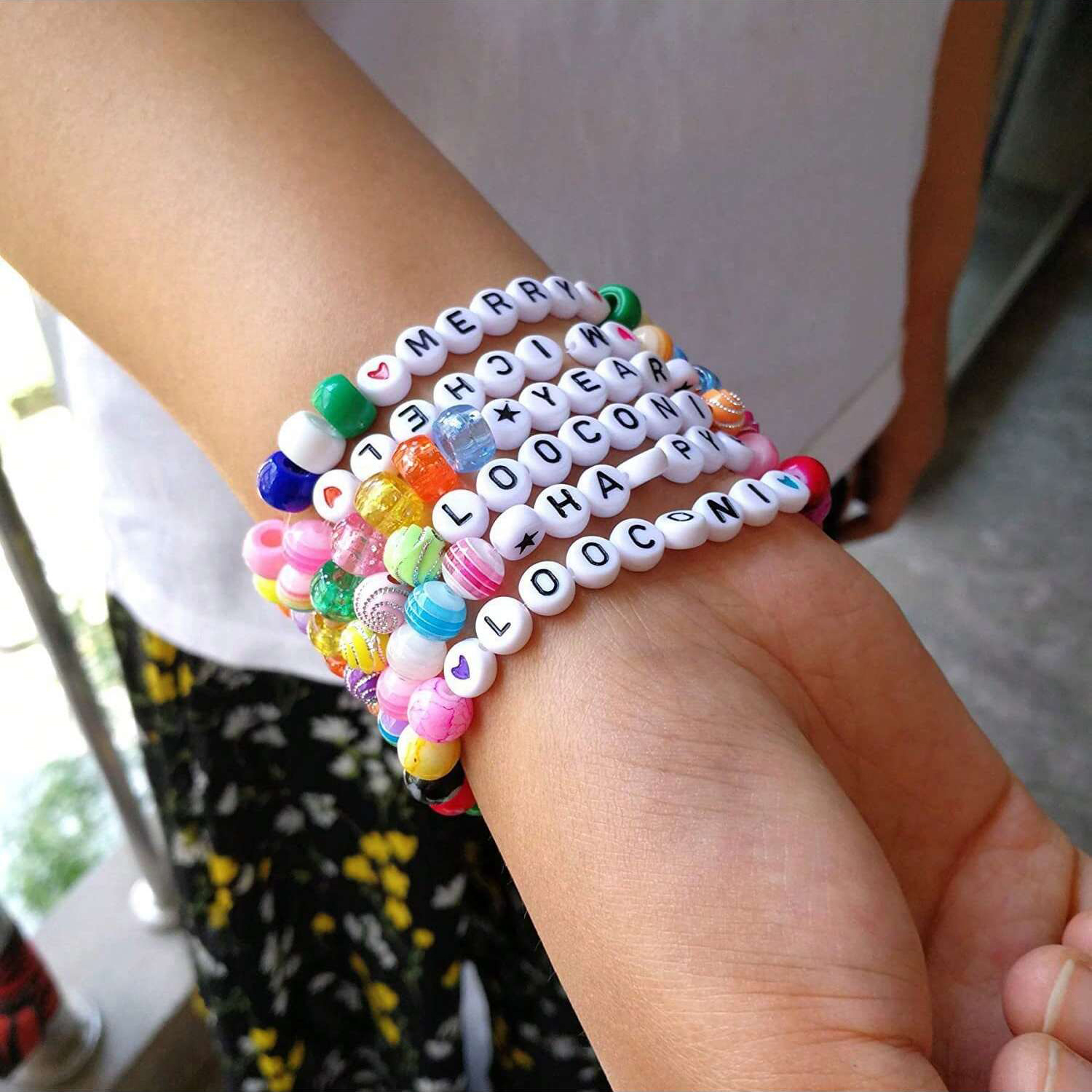 500/200/100pcs 7mm Random styl - Jewelry Quotes avis et prix
