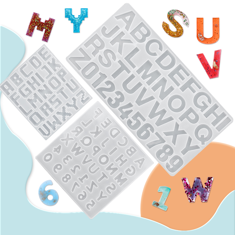 Alphabet Epoxy Resin Mold Kit  - Jewelry Quotes avis et prix