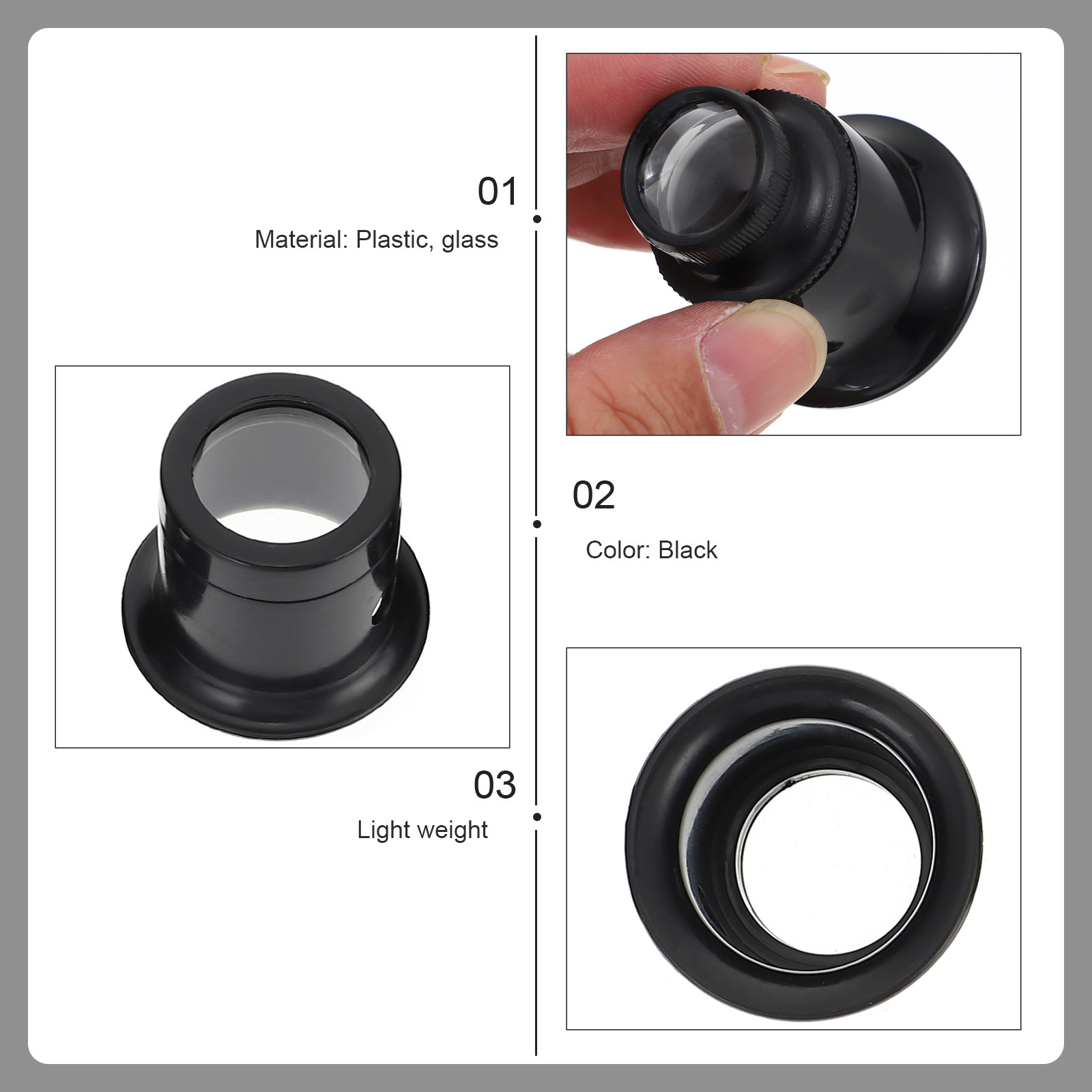 5Pcs Watch Repair Magnifying G - Jewelry Eyewear Watches & Accessories avis et prix