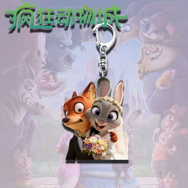 Cute Anime Movie Zootopia Keyc - Nick'S Jewelry & Watches Reviews avis et prix