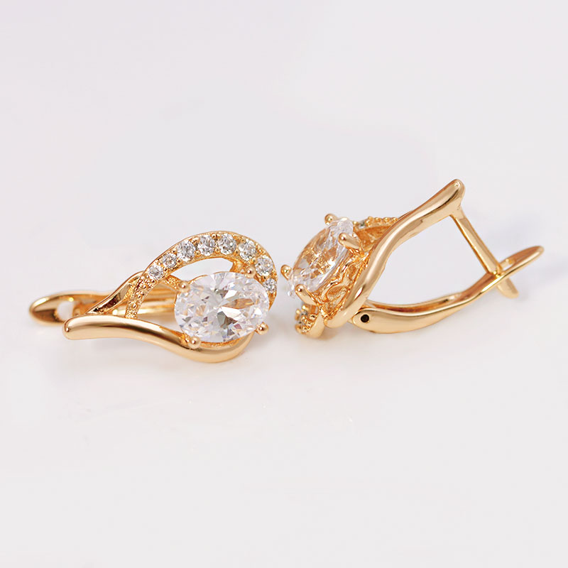 AAA+ Zircon Hoop Earrings for  - Nick'S Jewelry & Watches Reviews avis et prix