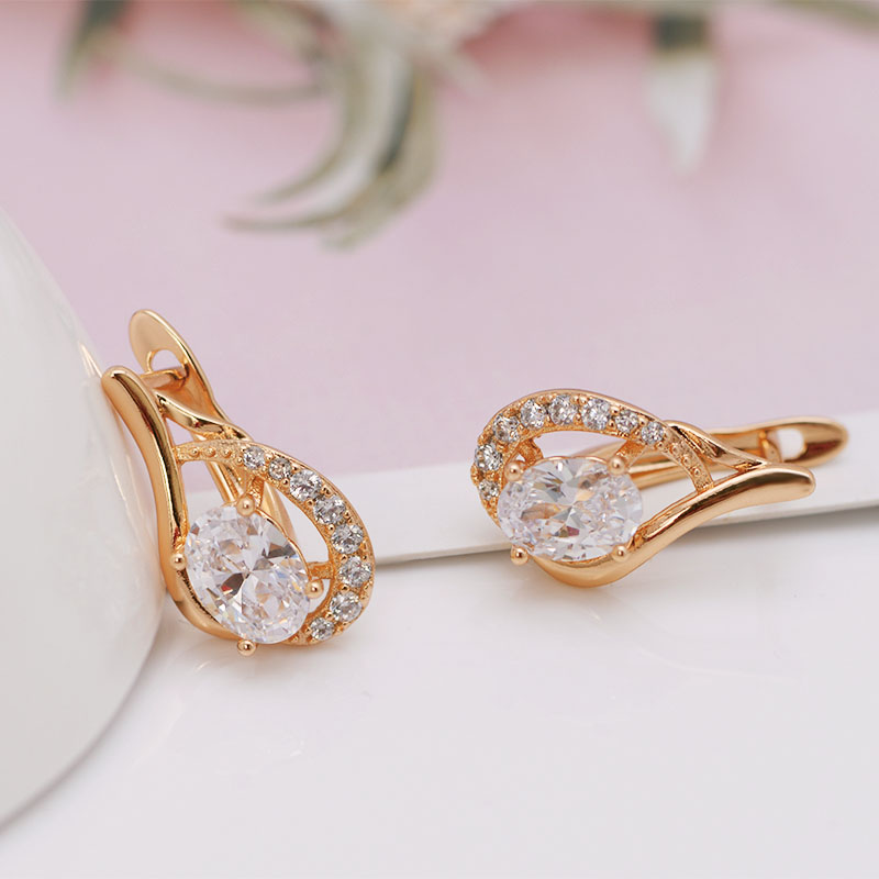 AAA+ Zircon Hoop Earrings for  - Nick'S Jewelry & Watches Reviews avis et prix