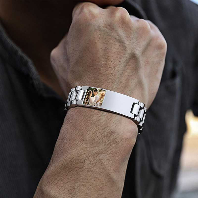 Custom Picture Text Bracelet W - Jewelry Like Watches avis et prix