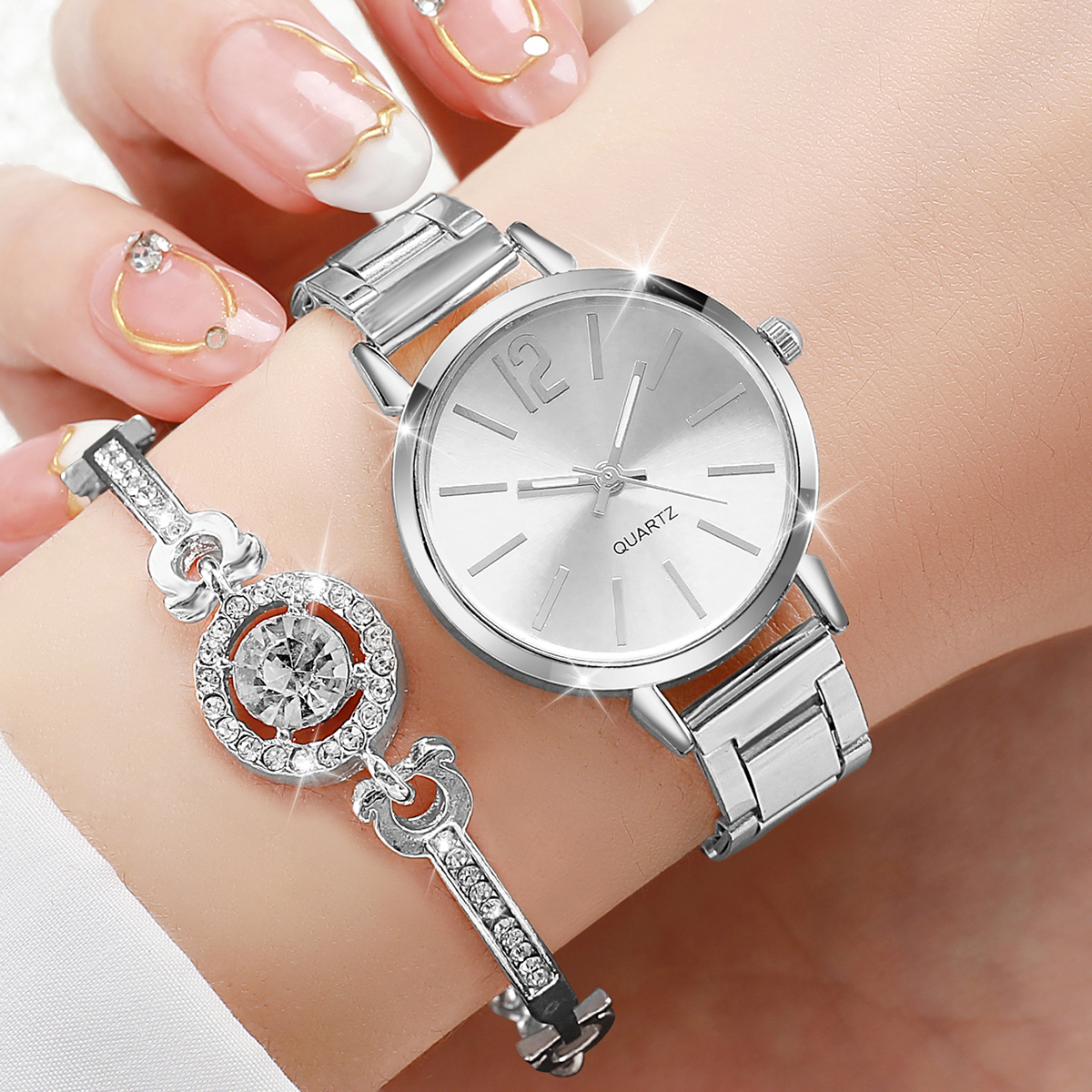 6PCS/Set Women Watches Fashion - Mystery Jewelry Jar Watches avis et prix