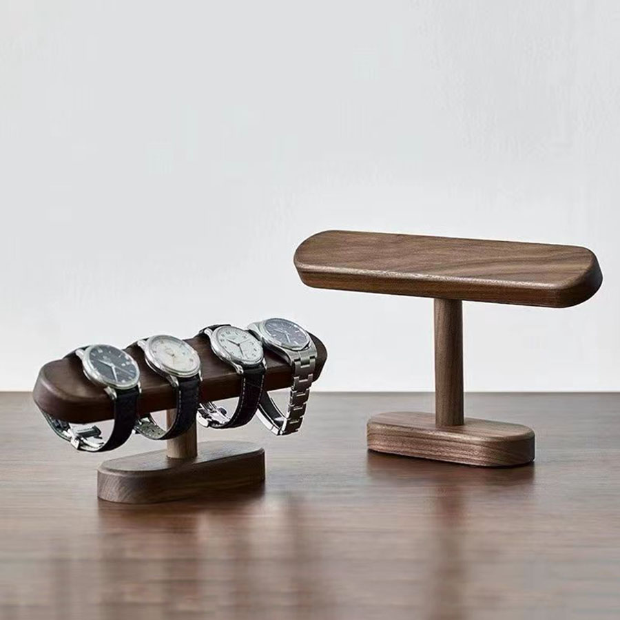 Creative Solid Walnut Wood Jew - Jewelry And Watches Store avis et prix