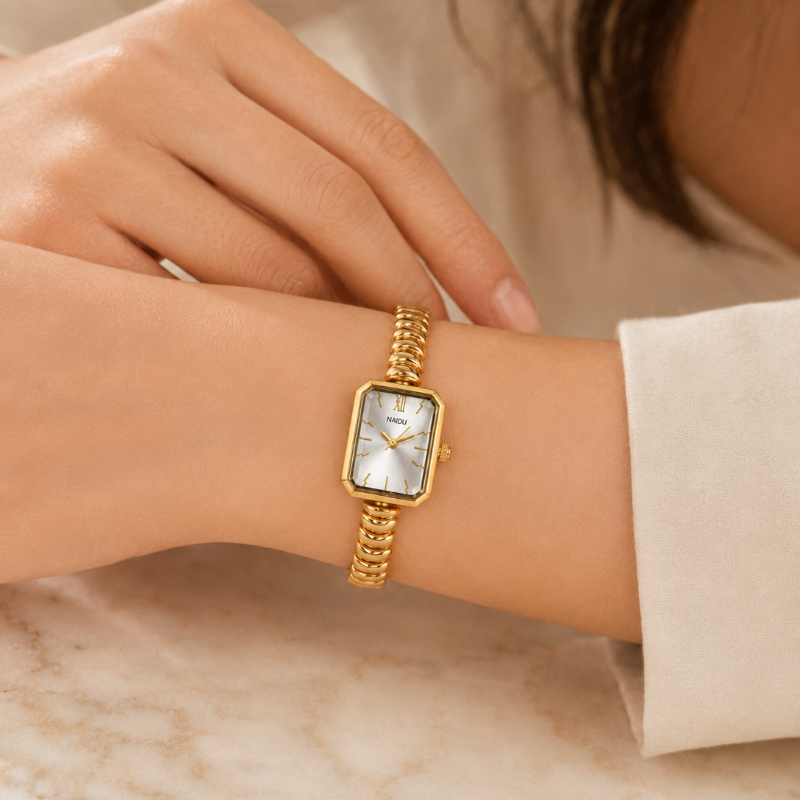 NAIDU Gold Watch for Women Min - Jewelry Watches Luxury avis et prix