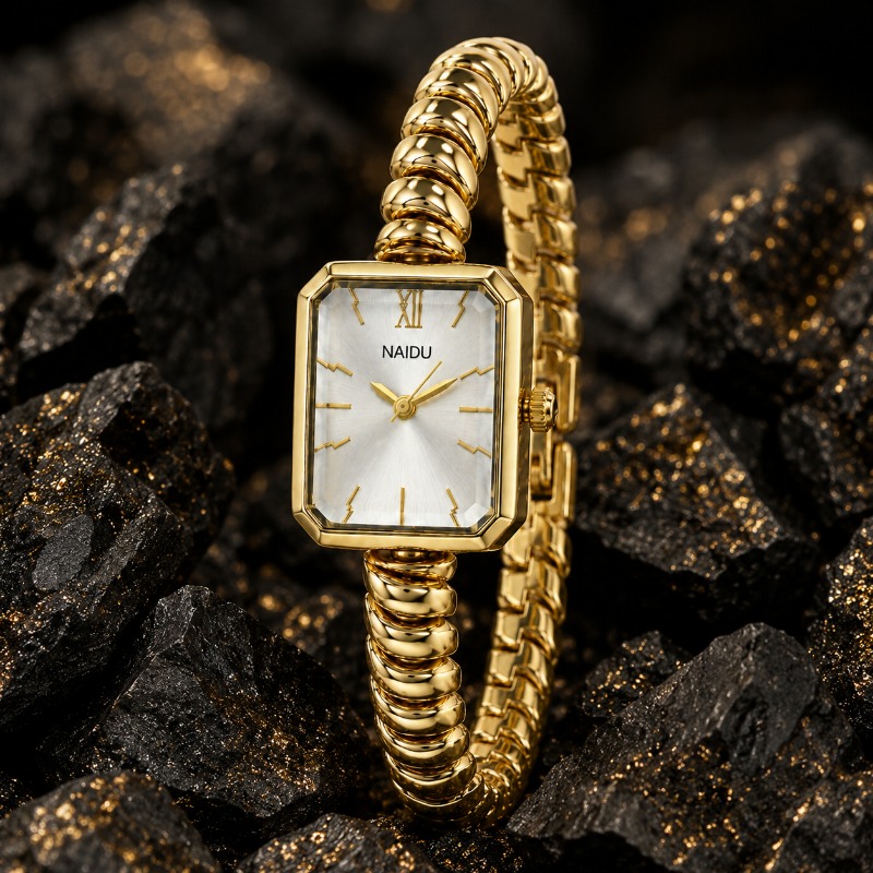 NAIDU Gold Watch for Women Min - Jewelry Watches Luxury avis et prix