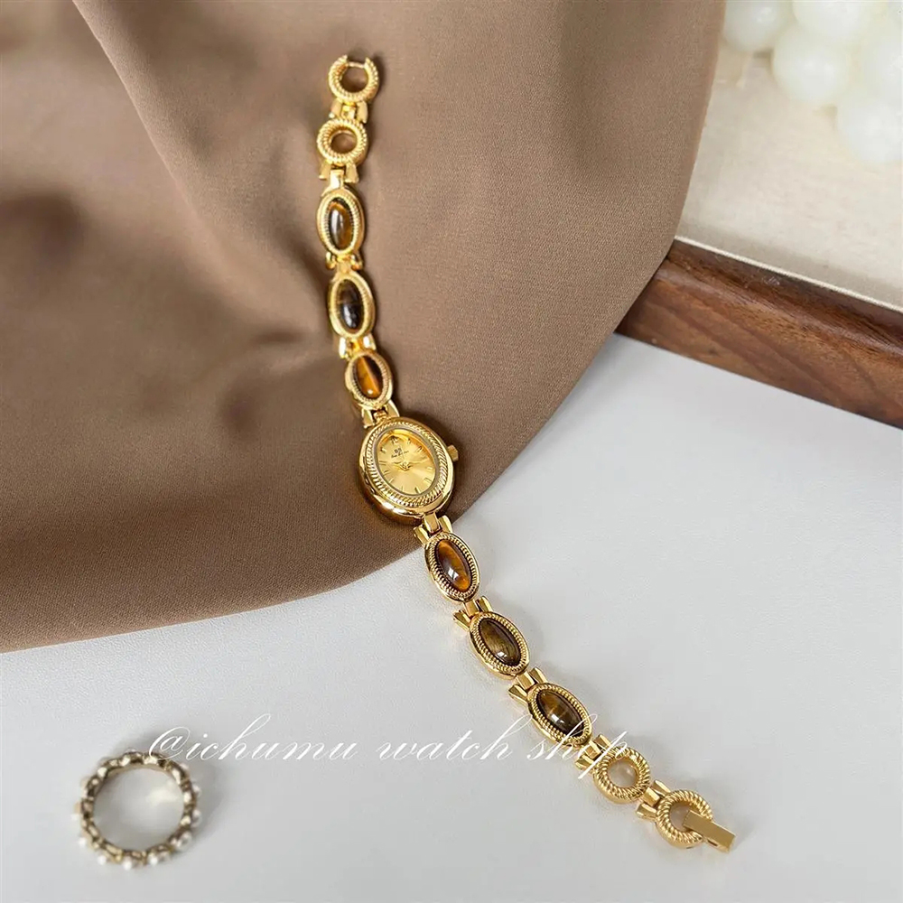 Women's Gold Watch Vintage Bro - Jewelry Watches Vintage avis et prix