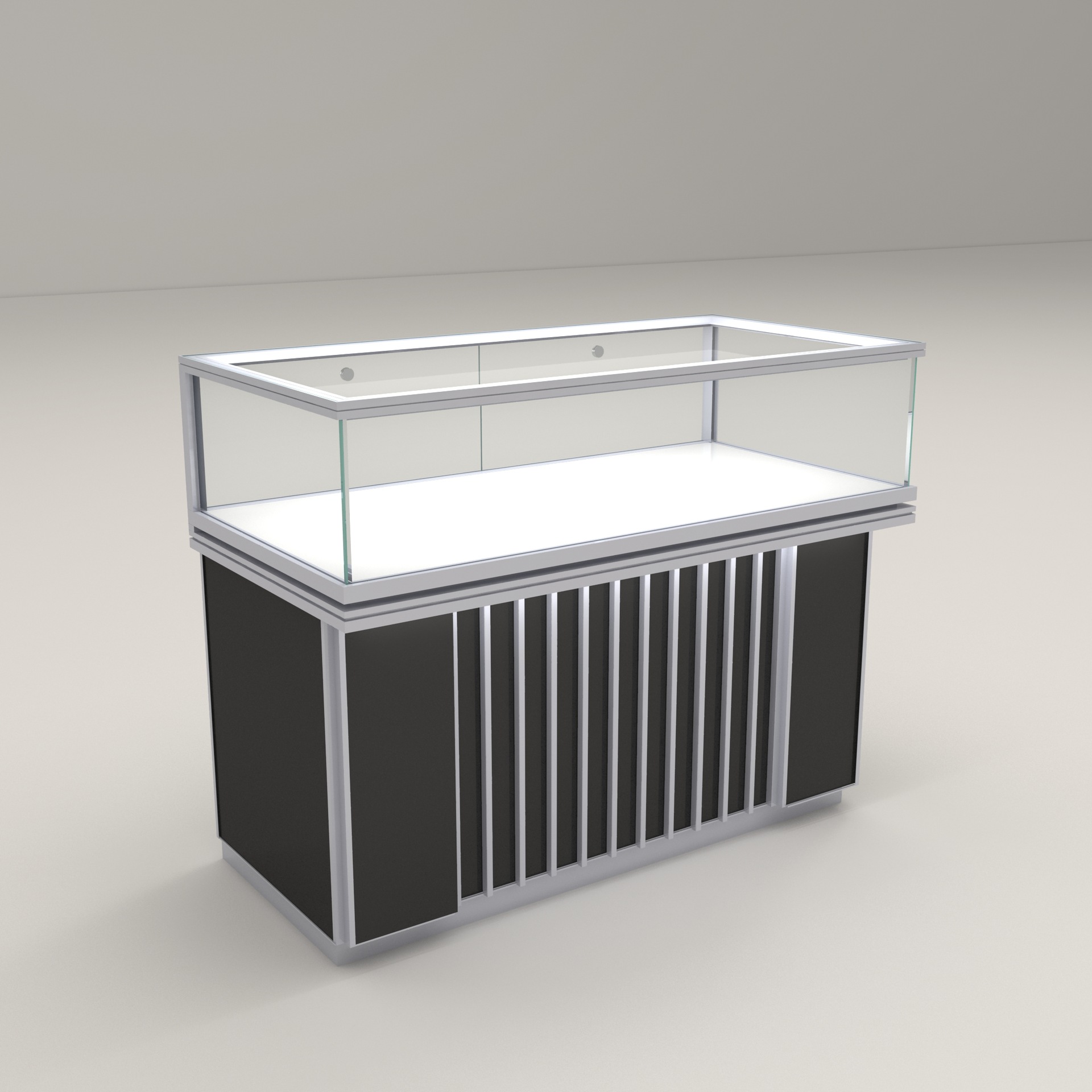 Glass jewelry display cabinet  - Jewelry And Watches Store avis et prix