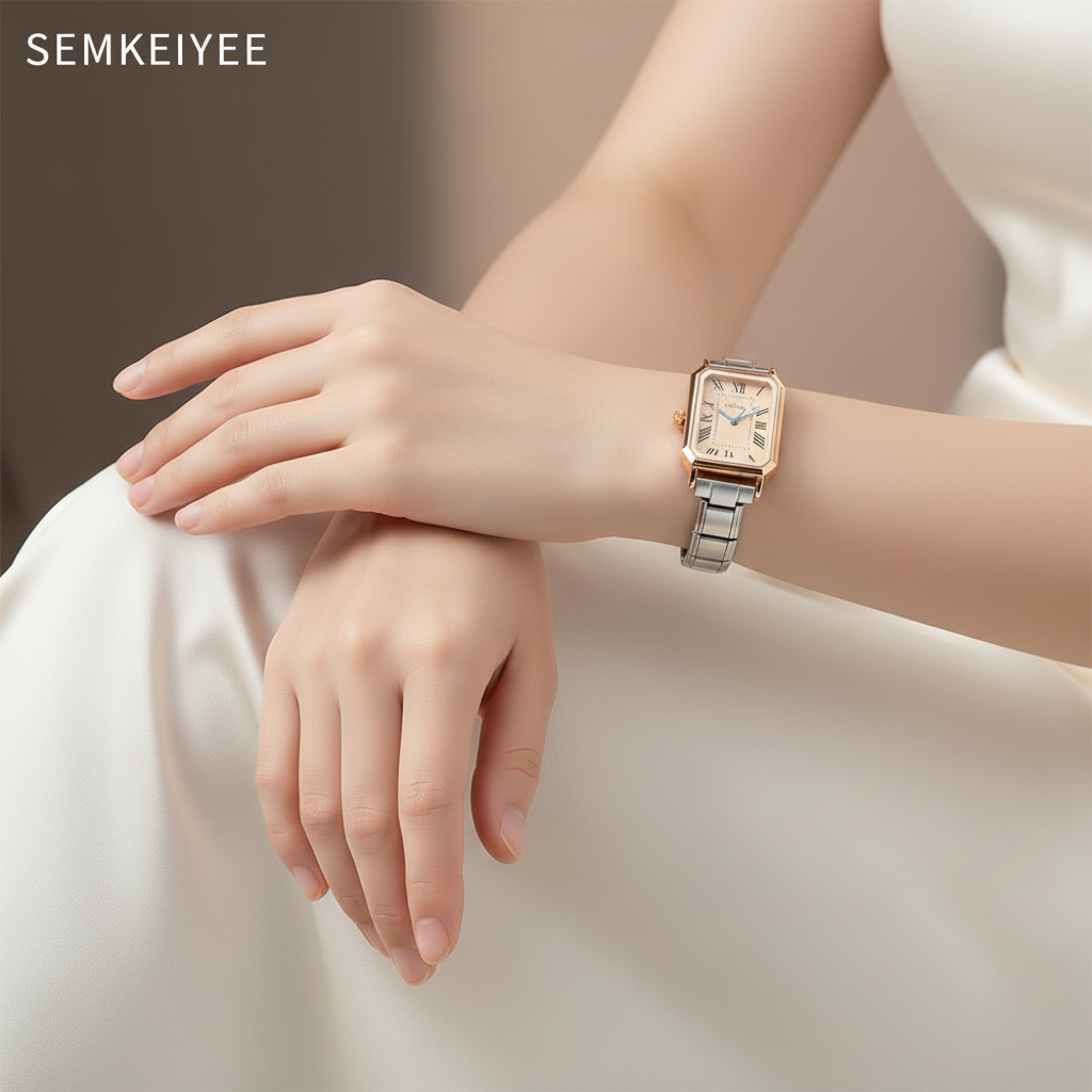 Elegant Women's Rectangle Watc - Jewelry Watches Vintage avis et prix