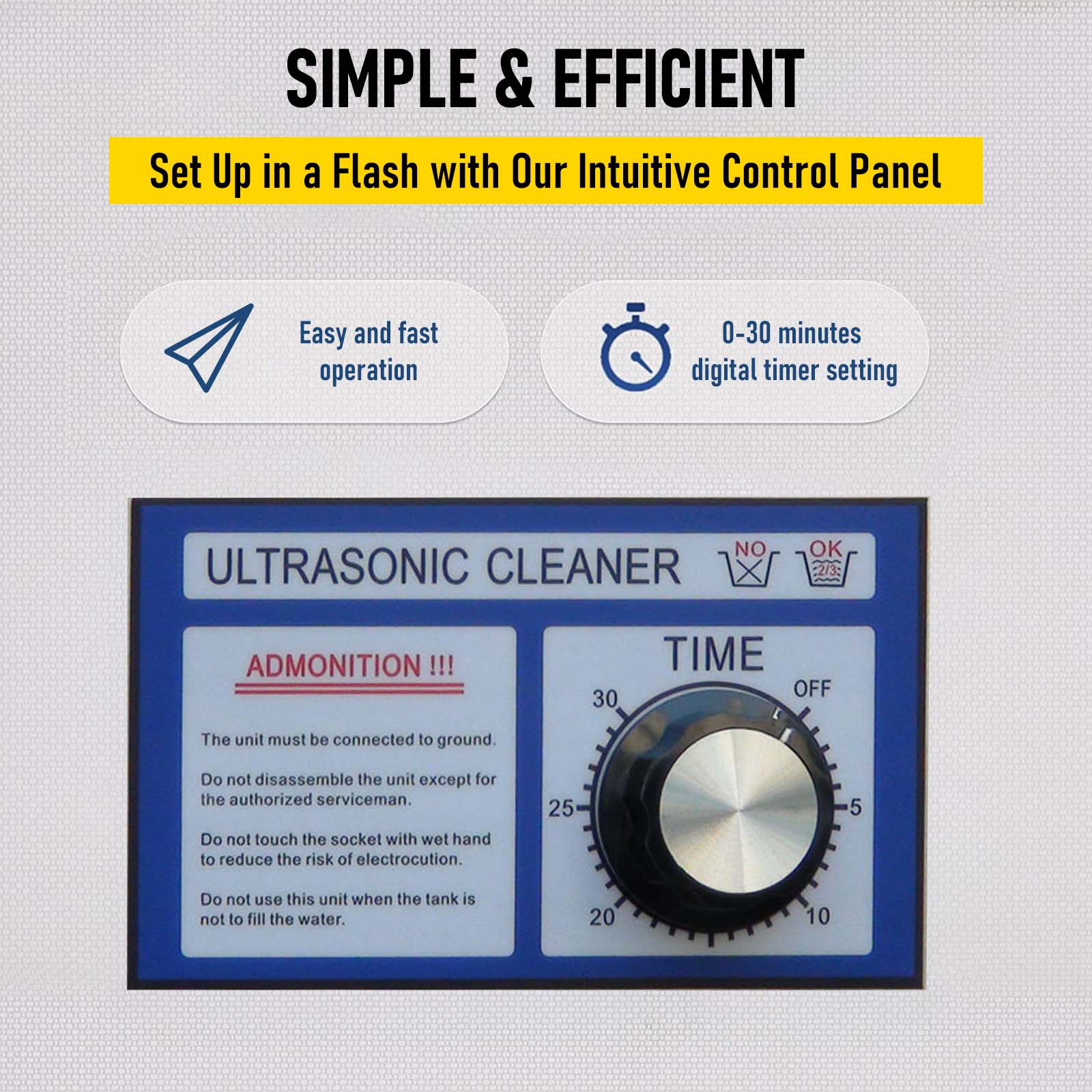 1.3L-3L Ultrasonic Cleaner PS- - Jewelry Eyewear Watches & Accessories avis et prix
