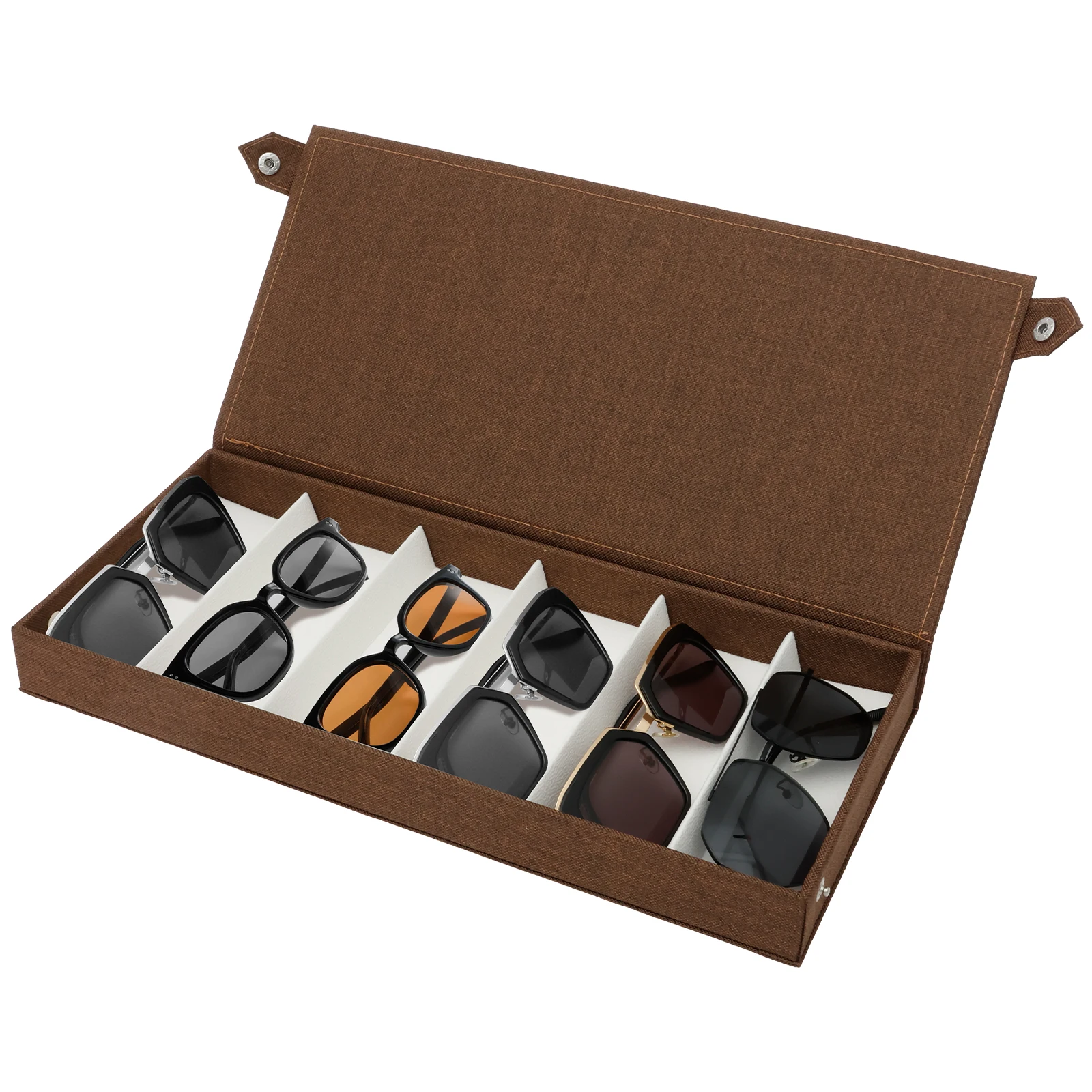 6 Slots Sunglasses Storage Box - Jewelry Eyewear Watches & Accessories avis et prix