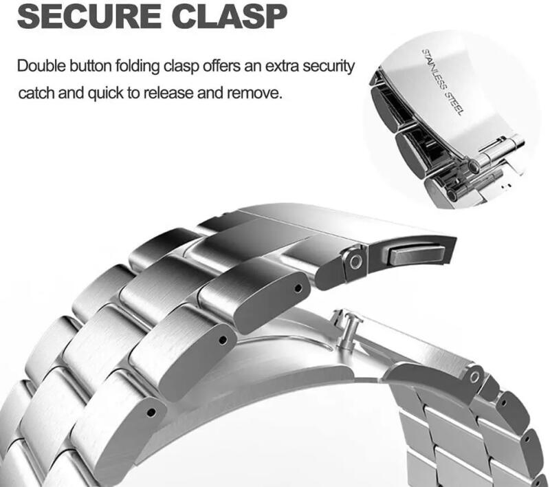 Stainless Steel Bracelet Strap - Jewelry Smart Watches avis et prix