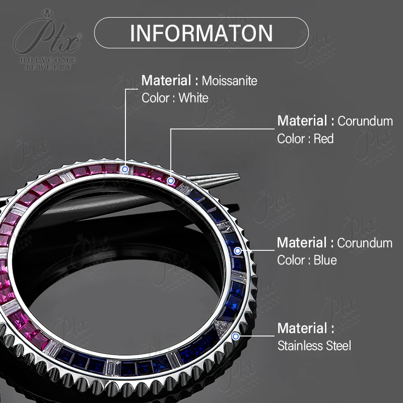 Fit 40.30mm Luxury Watch Bezel - Jewelry Watches Luxury avis et prix