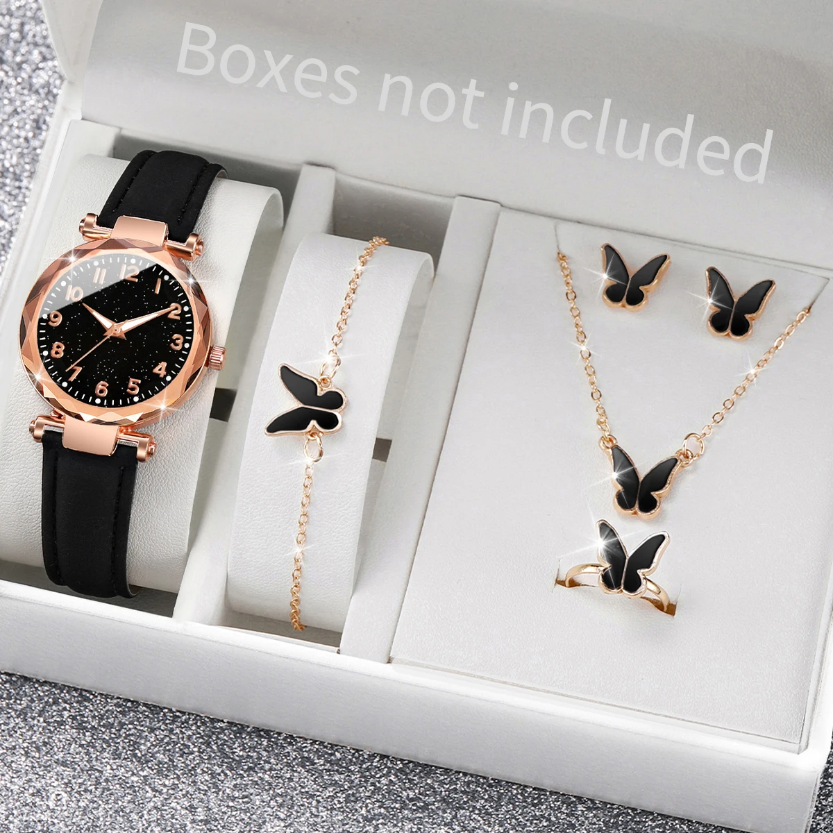 5/6PCS Fashion Women Watches C - Mystery Jewelry Jar Watches avis et prix