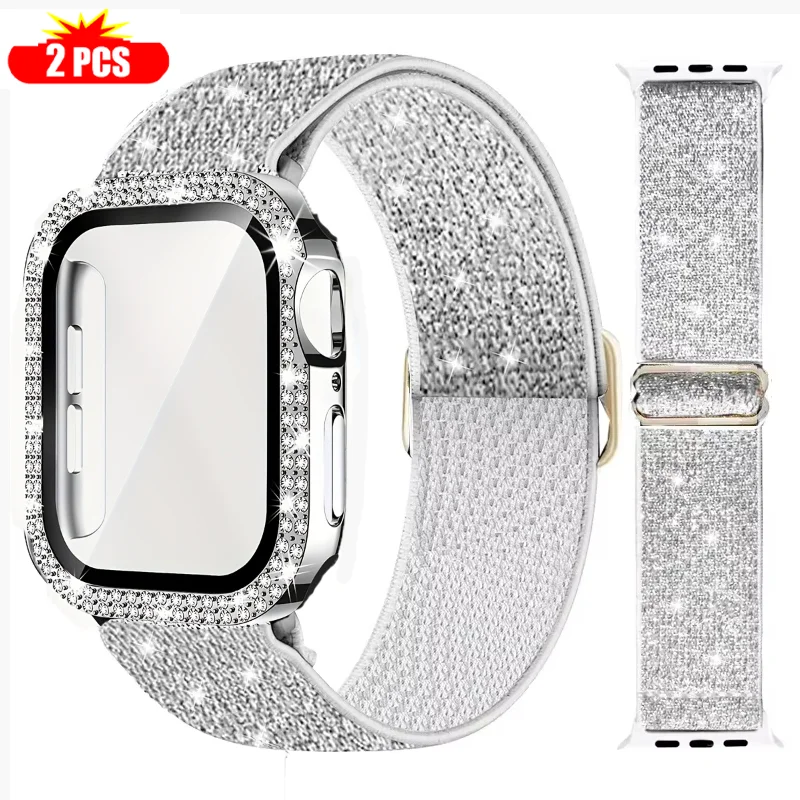 Band+Case for Apple Watch 45mm - Jewelry Smart Watches avis et prix