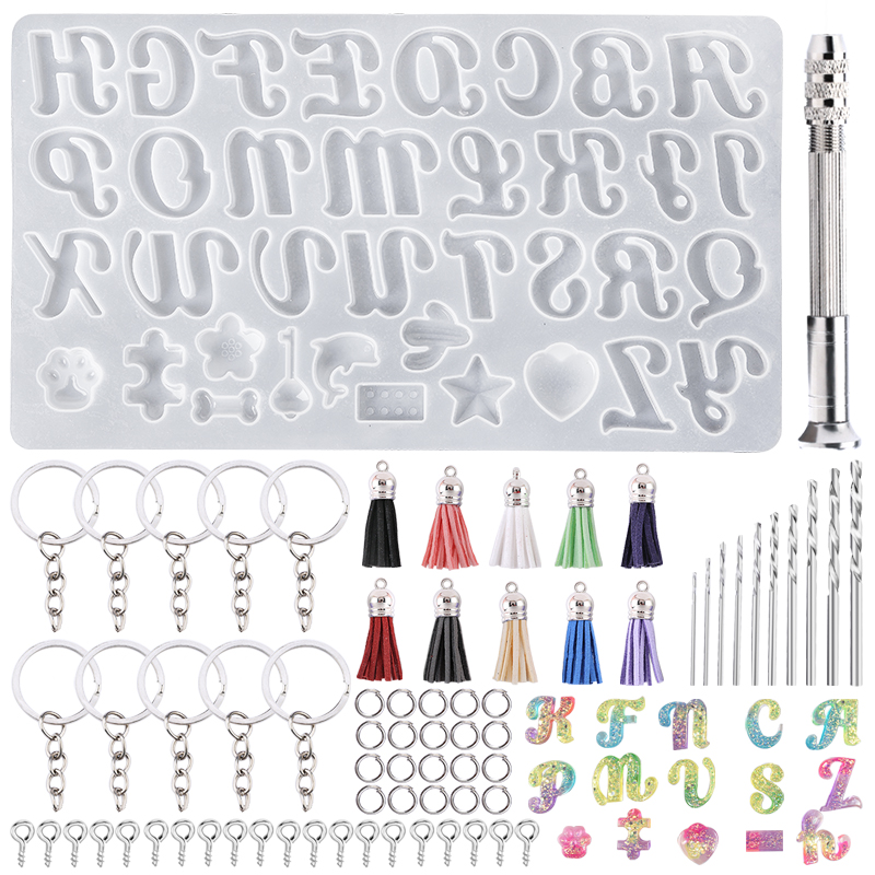Alphabet Keychain Molds Alphab - Jewelry Quotes avis et prix