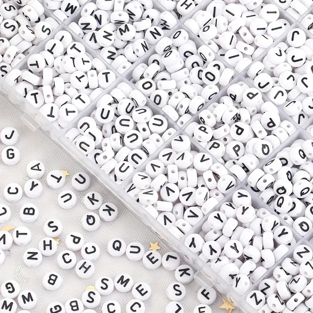 100-500PCS Acrylic A-Z 26 Lett - Jewelry Quotes avis et prix