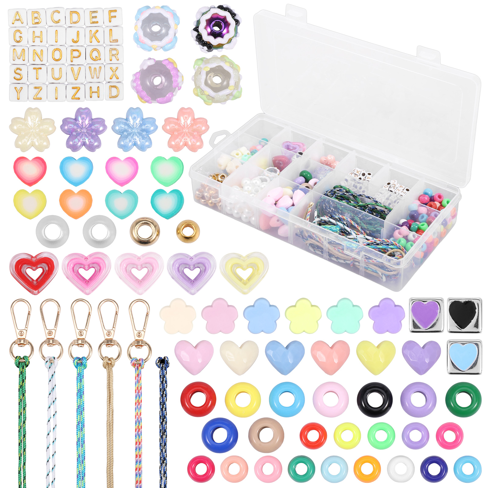 421PCS Beaded Keychain Making  - Jewelry Quotes avis et prix