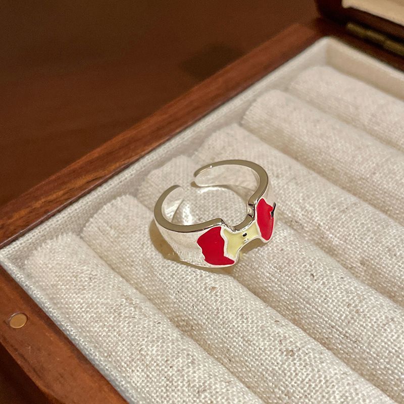 Christmas Apple Ring Red Cute  - Eve Jewelry & Watches Distribuidor Oficial Rolex avis et prix