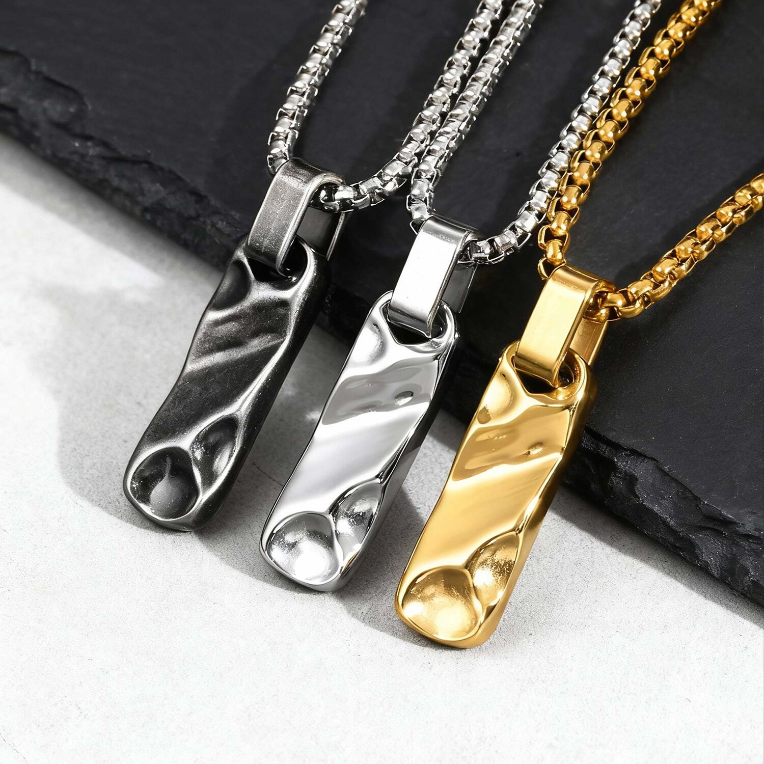 Small Dogtag Pendant Necklaces - Mens Dog Tag Necklace avis et prix