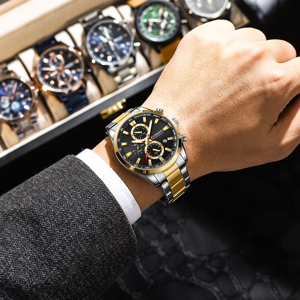 CURREN Casual Quartz Chrono Sp - Jewellery Watches avis et prix