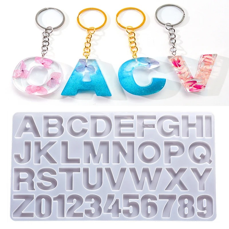 Alphabet Epoxy Resin Silicone  - Jewelry Quotes avis et prix