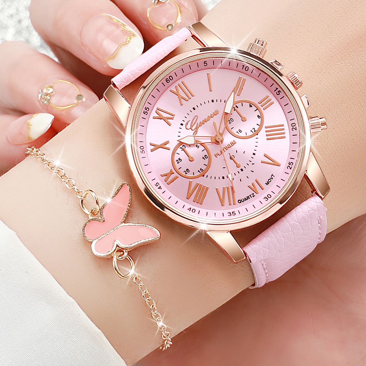 6PCS/Set Fashion Women Watches - Mystery Jewelry Jar Watches avis et prix