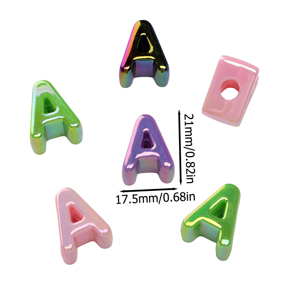 5pcs/Lots AB Color Acrylic Let - Jewelry Quotes avis et prix
