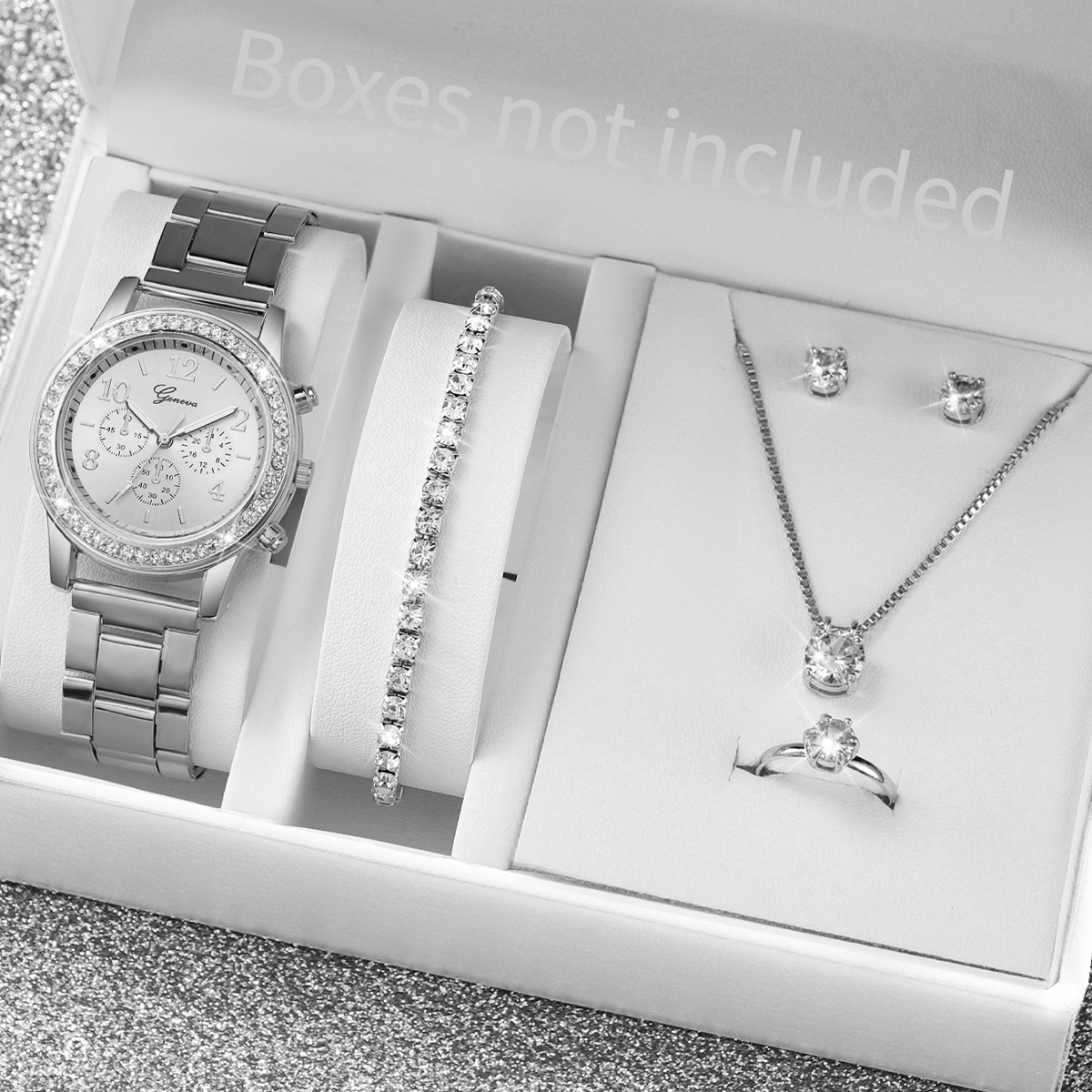 6PCS/Set Fashion Women's Quart - Jewelry Like Watches avis et prix