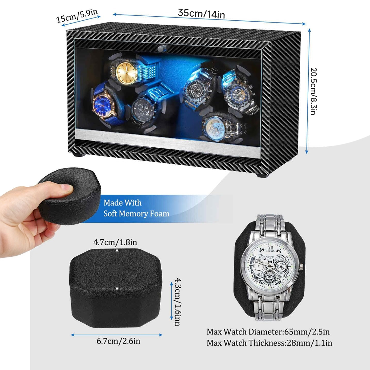 Watch Winder for Automatic Wat - Jewelry And Watches Store avis et prix