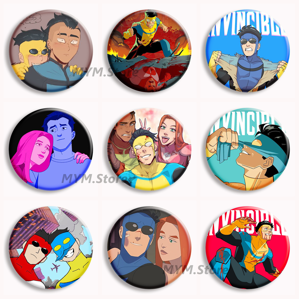 Invincible Anime Soft Button P - Eve Jewelry & Watches Distribuidor Oficial Rolex avis et prix
