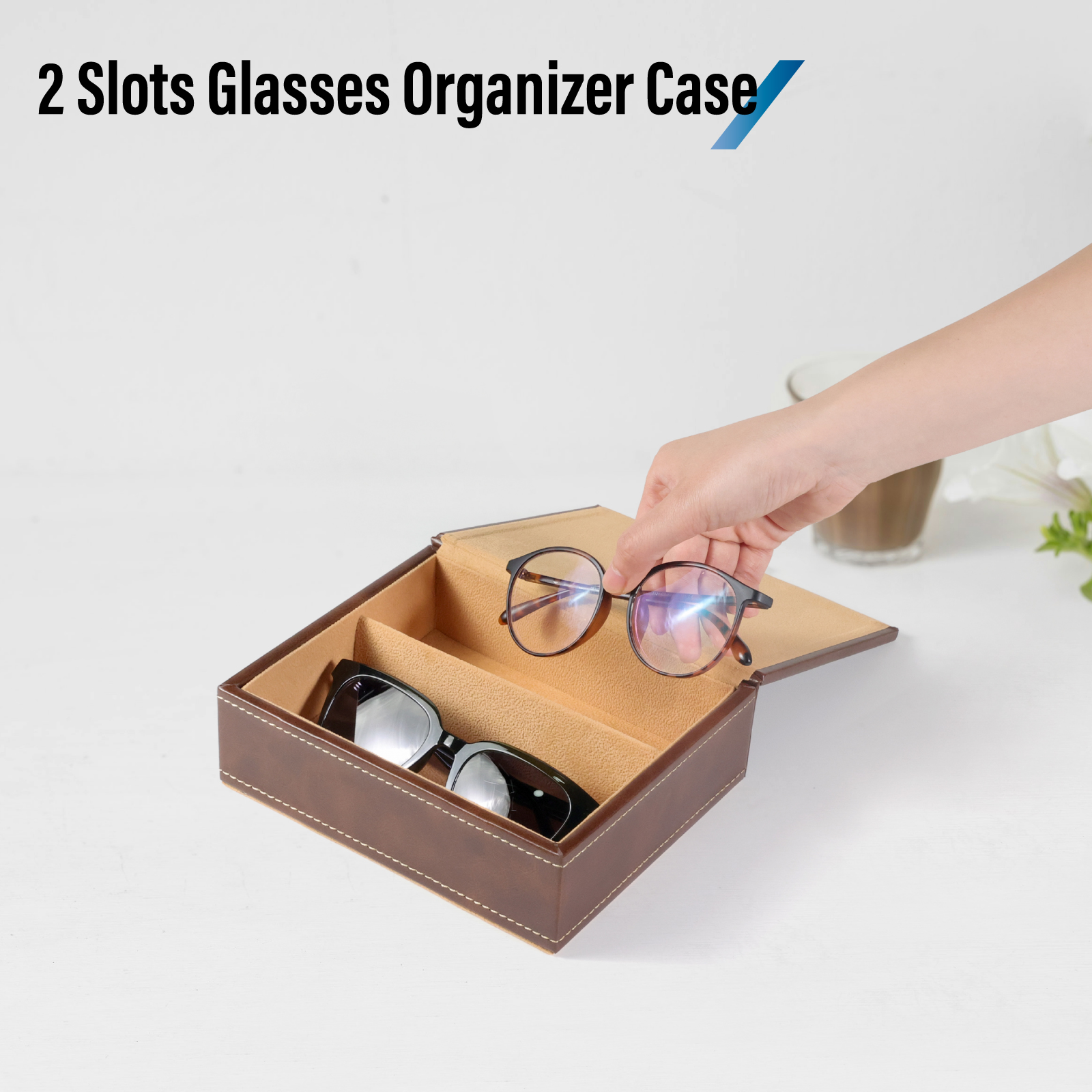 PU Leather Eyeglasses Storage  - Jewelry Eyewear Watches & Accessories avis et prix