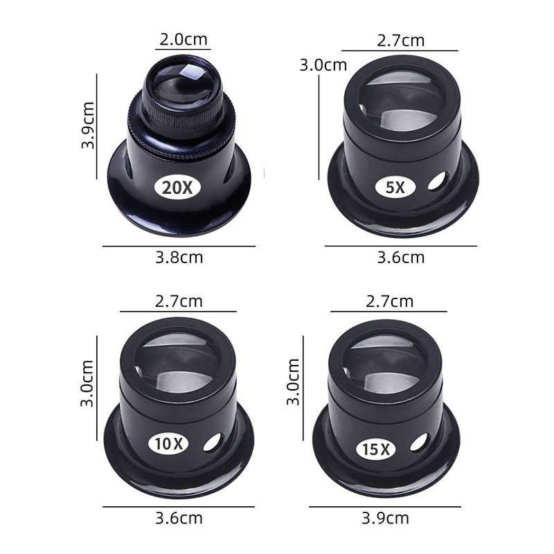 4pcs/set Monocular Magnifying  - Jewelry Eyewear Watches & Accessories avis et prix