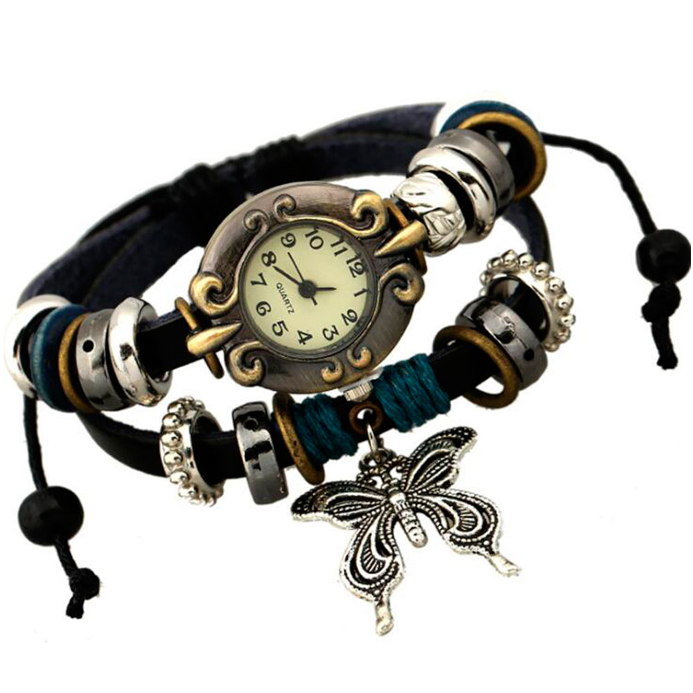 Handmade Butterfly Beads Brace - Jewelry Watches Vintage avis et prix